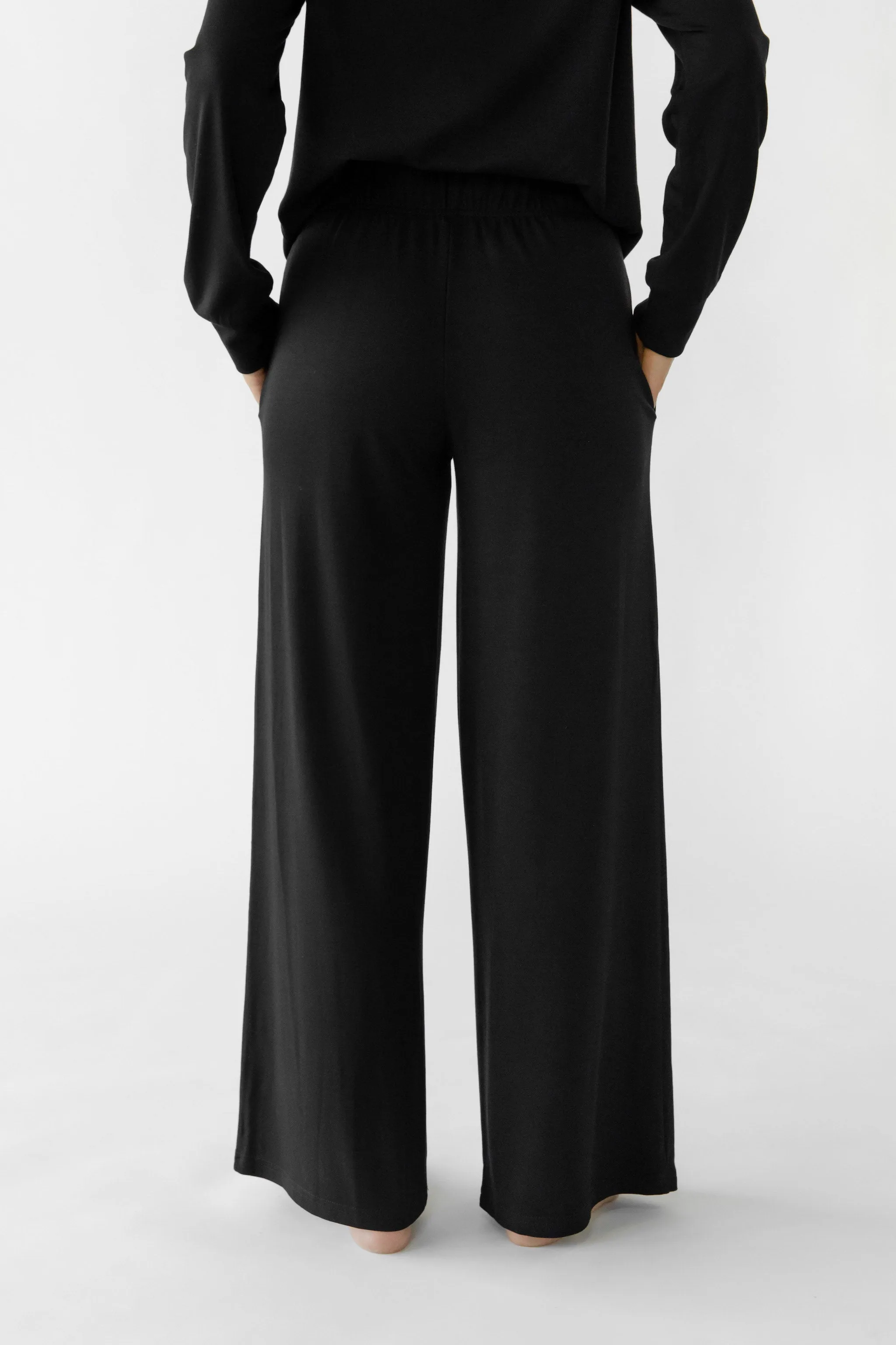 Women's Ultra-Soft Bamboo Wide Leg Pull On Pant