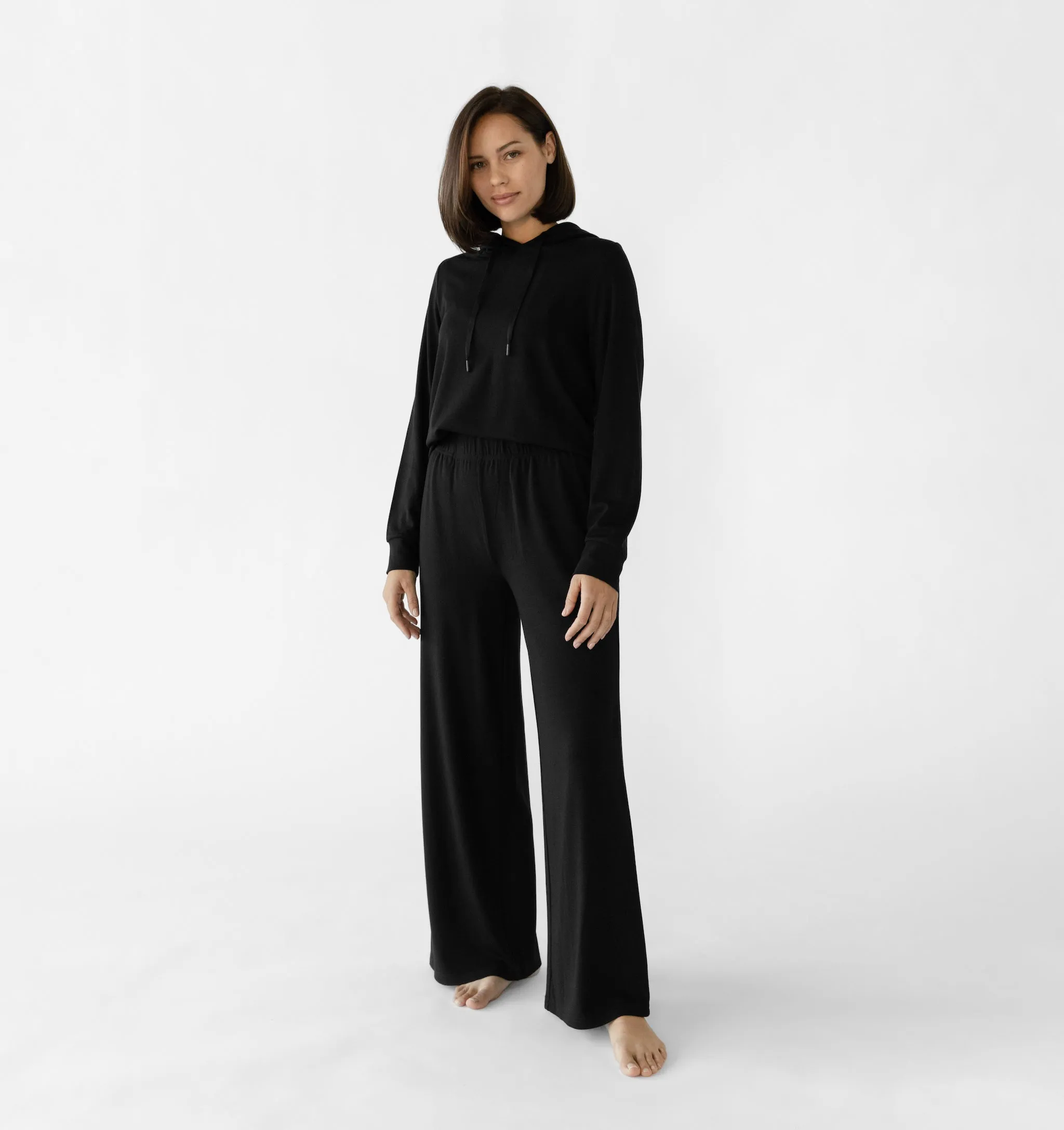 Women's Ultra-Soft Bamboo Wide Leg Pull On Pant