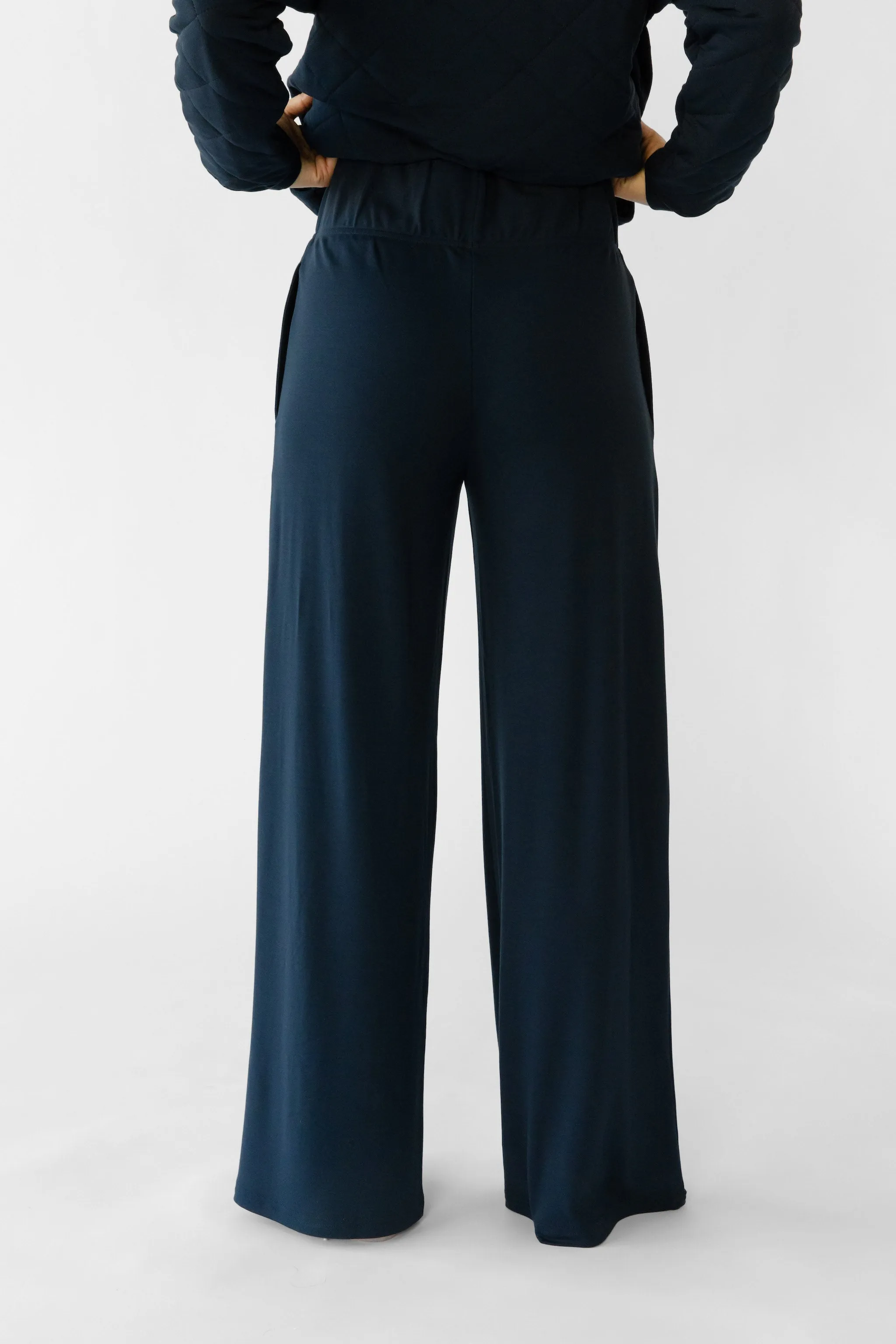 Women's Ultra-Soft Bamboo Wide Leg Pull On Pant