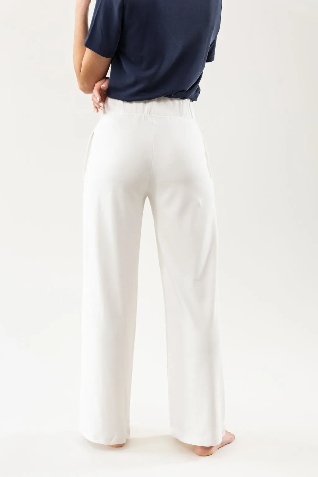 Women's Ultra-Soft Bamboo Wide Leg Pull On Pant