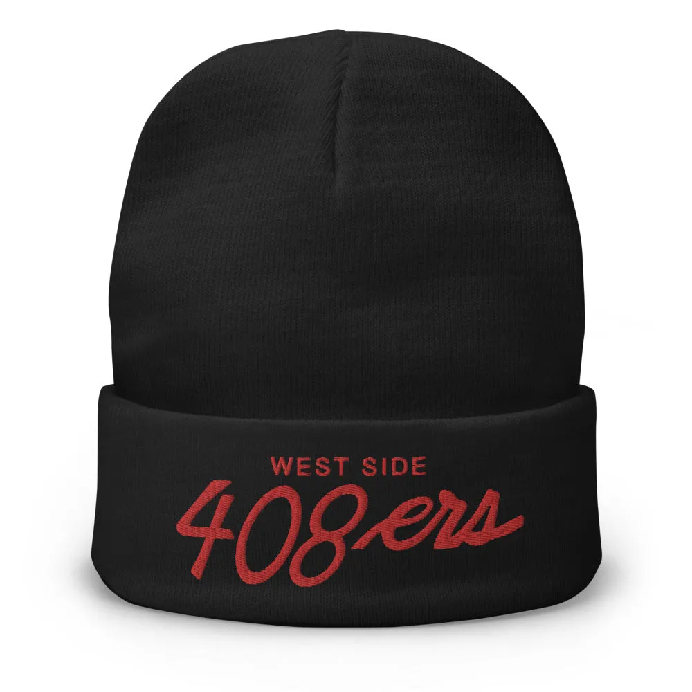 WS 408ers BLACK Beanie