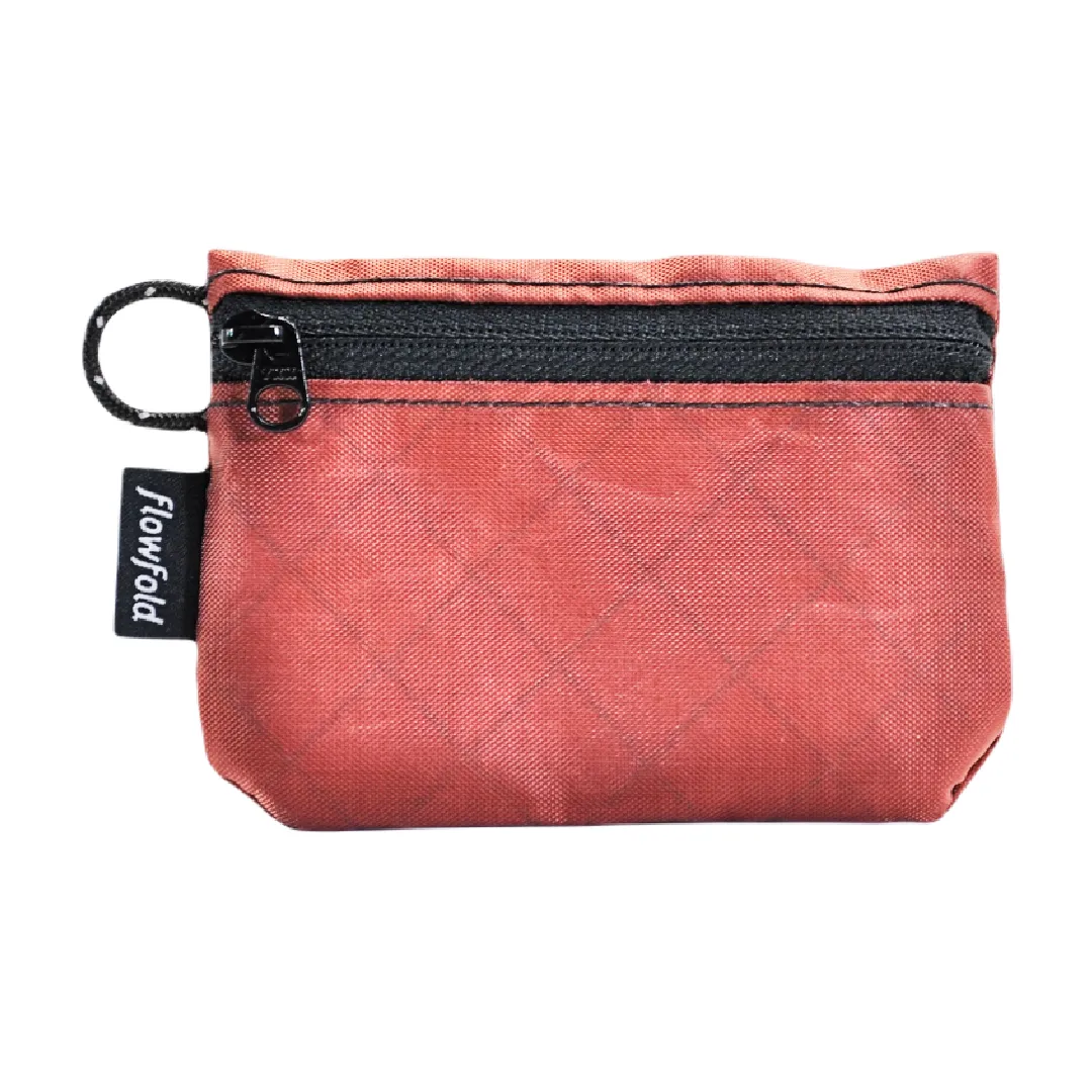 Zipper Pouch - Essentialist Utility Pouch (Red Barn) by Flowfold